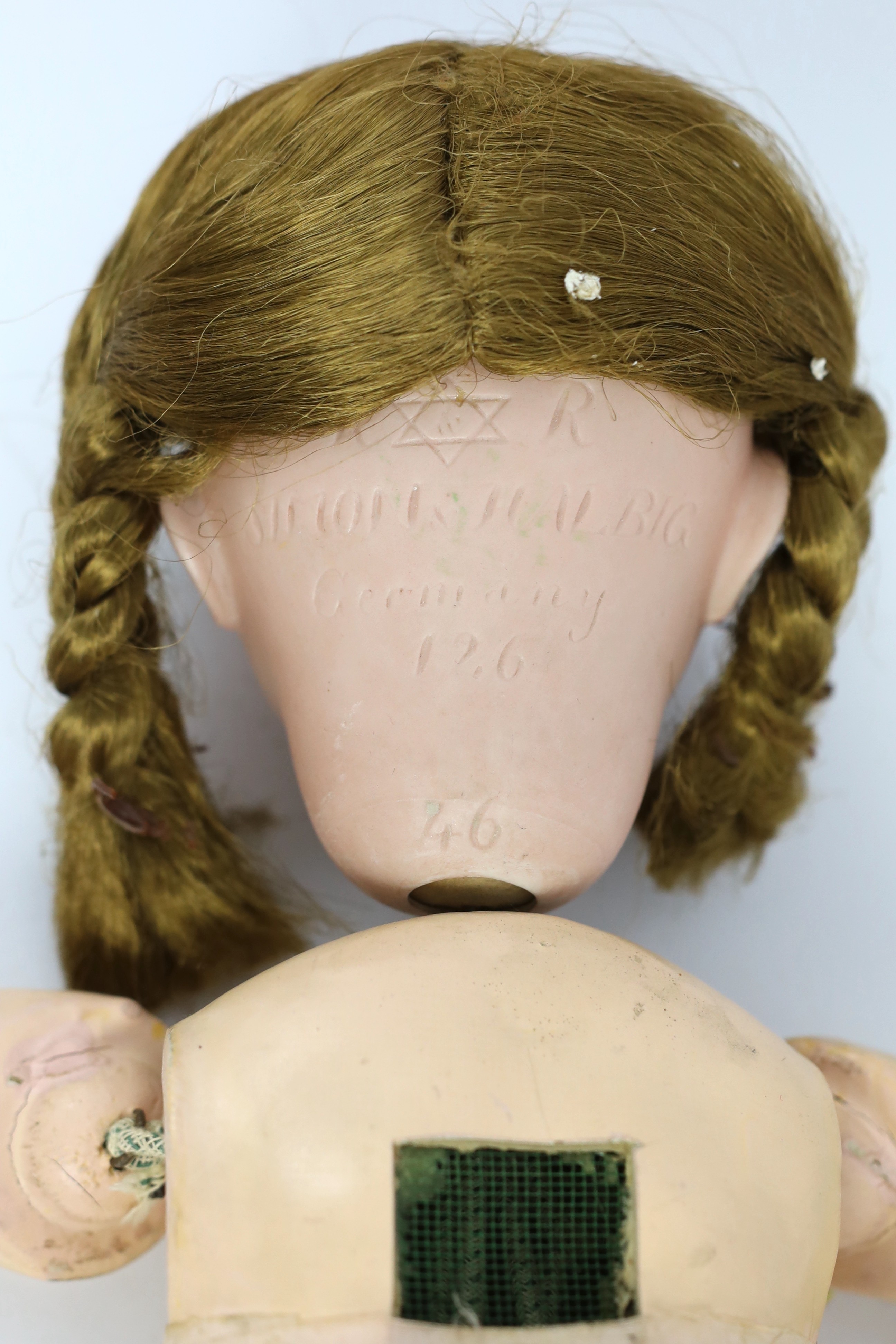 A Kammer & Reinhardt / Simon & Halbig bisque flirty eyed character doll, German, circa 1920, 18.5in.